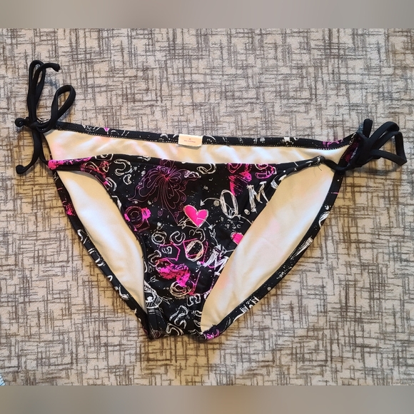 Black Bikini Swim Bottoms - Picture 1 of 4
